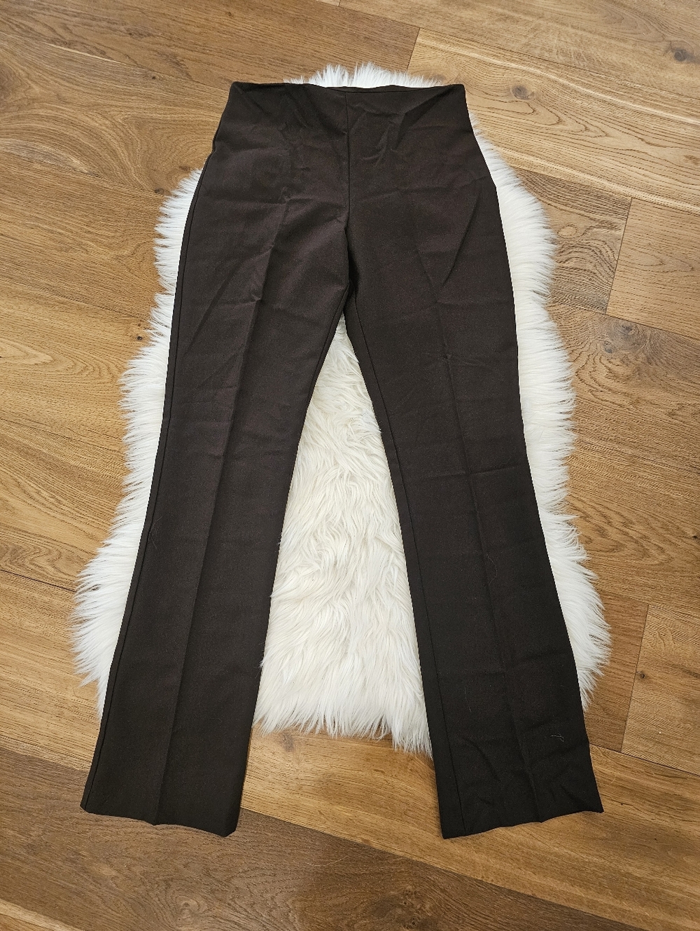 Vintage Mid-Rise Straight Leg Women's Pants